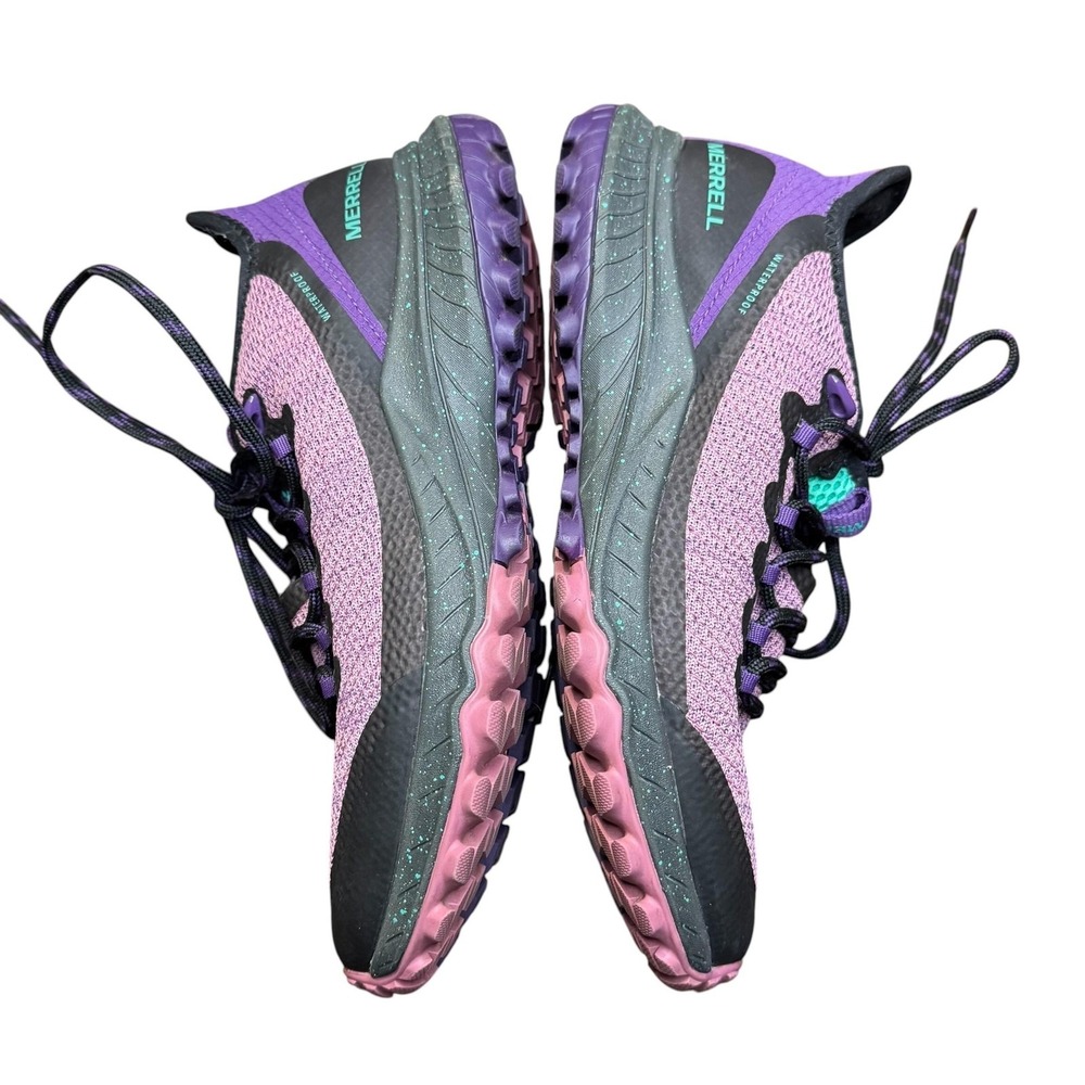Merrell Antora 3 Shoes Womens Size 7.5 Purple Waterproof Trail Sneakers J034238 - Picture 6 of 11